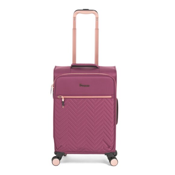 IT LUGGAGE Purple 22in Bewitching Softside Carry-on Spinner - Picture 1 of 2